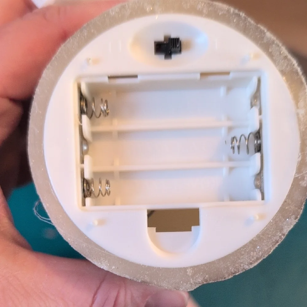 Birch Bark LED Candle Set - Picture 3 of 7